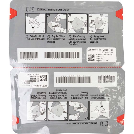 HYFIN VENT CHEST SEAL TWIN PACK Standard | Entry/ Exit Wound