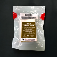 NAR S-Rolled Gauze | Compact Sterile Wound Packing & Bleeding Control 4 yrds.