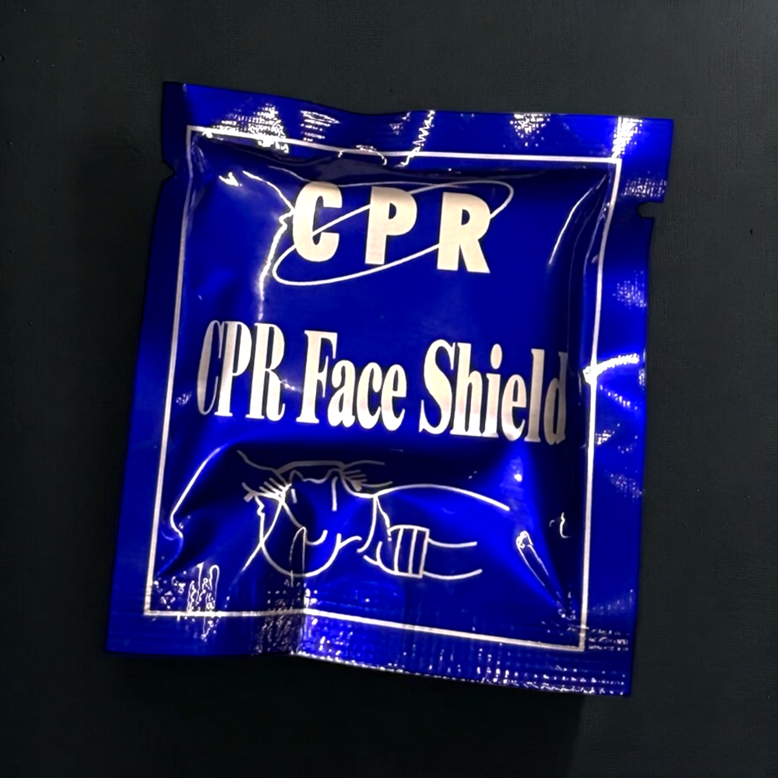 Adsafe CPR Face Shield | Compact, Single-Use Barrier for Safe Rescue Breathing