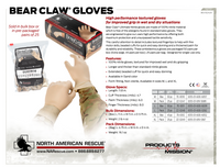 Bear Claw® Ultimate Nitrile Gloves –XL (1 Pair) | Heavy-Duty, Textured, Extended Cuff, Latex-Free (Copy)