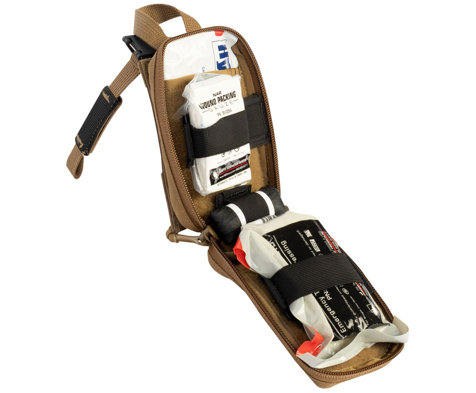 Enhanced Trauma Aid Kit (ETAK) | MOLLE First Aid Pouch – Bag Only or UMG Loadout Option