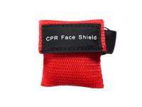 CPR FACE SHIELD KEYCHAIN (RED) - ONE SHEAR