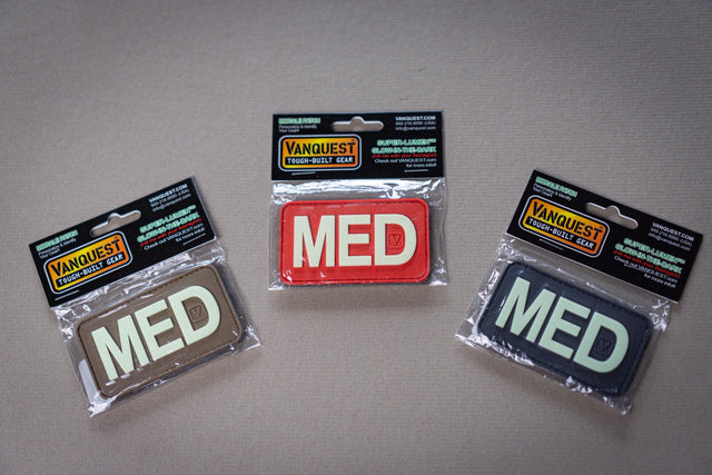 MED Medical Patch - "Super-Lumen" Glow-in-the-dark patch - Urban Medical Gear 